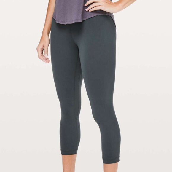 Lululemon Align Crop *21" Melanite - Picture 5 of 5